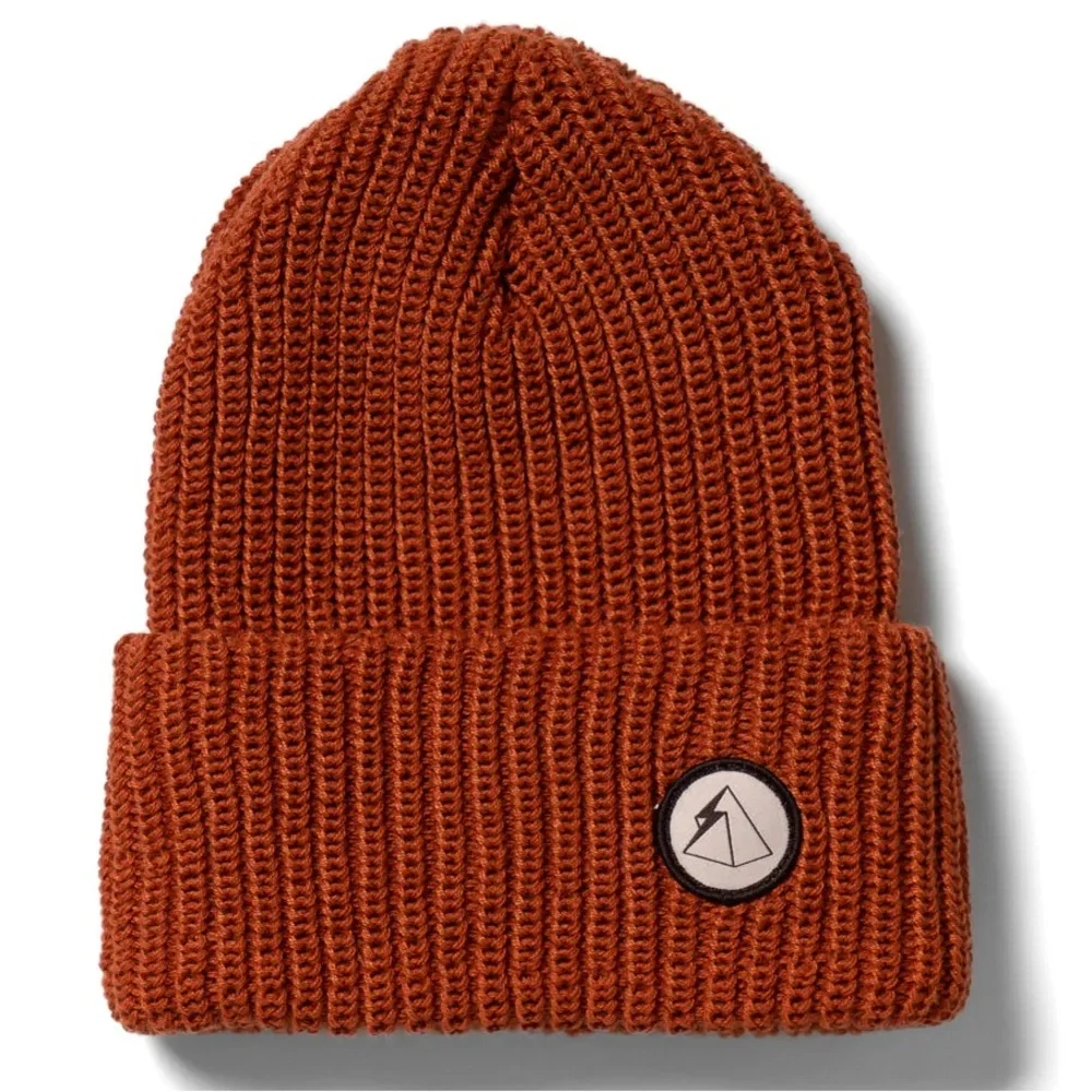 DESO Supply Lumberjack Cuff Repreve Beanie Stocking Hat Rust - Picture 1 of 12